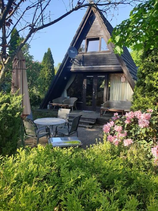 Faßberg Nurdachhaus Mit Kaminofen Und Grossem Grundstueckヴィラ エクステリア 写真